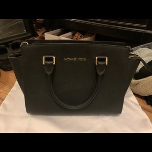 Michael Kors Saffiano Leather Medium Satchel
